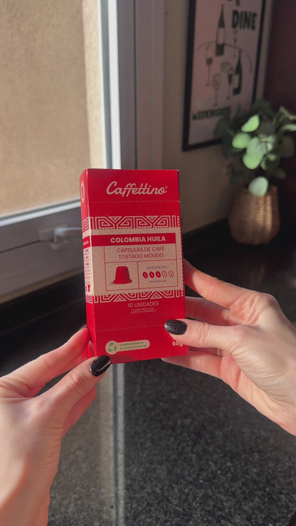 Cápsulas de café Colombia Huila x 10u Para Nespresso