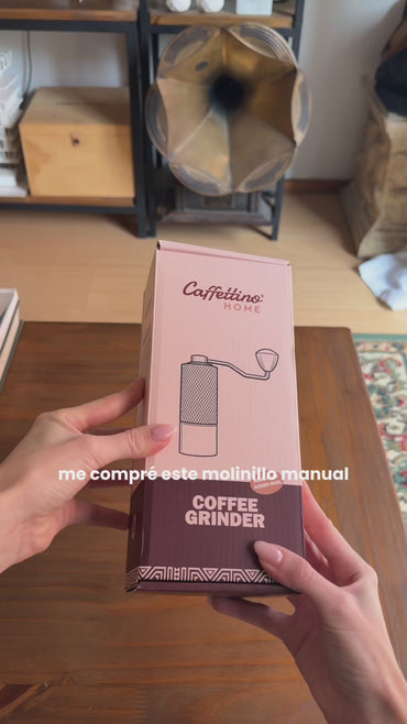 Molinillo de café manual Caffettino con regulador externo Caffettino