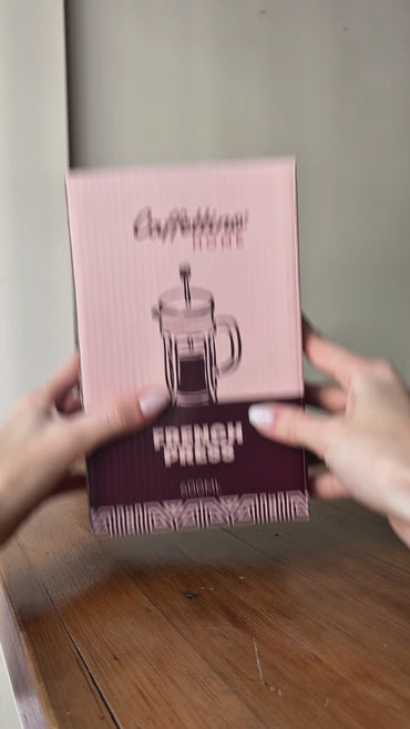 Cafetera de émbolo prensa francesa Caffetino