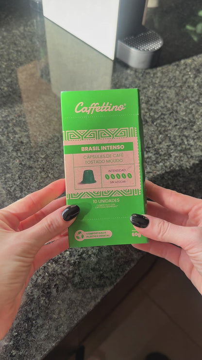 Cápsulas de café Brasil Intenso x 10u Para Nespresso