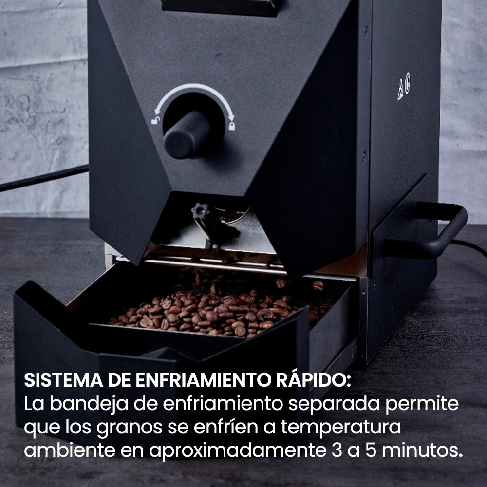 Tostadora Granos De Café Caffettino 500g Automática Hogareña